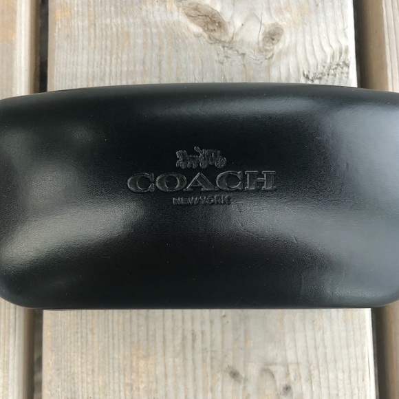 Coach Empty Black Sunglasses/Glasses Case - Picture 2 of 9